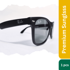 Rayban Matt Black Sunglass For Trendy Stylish Men 5